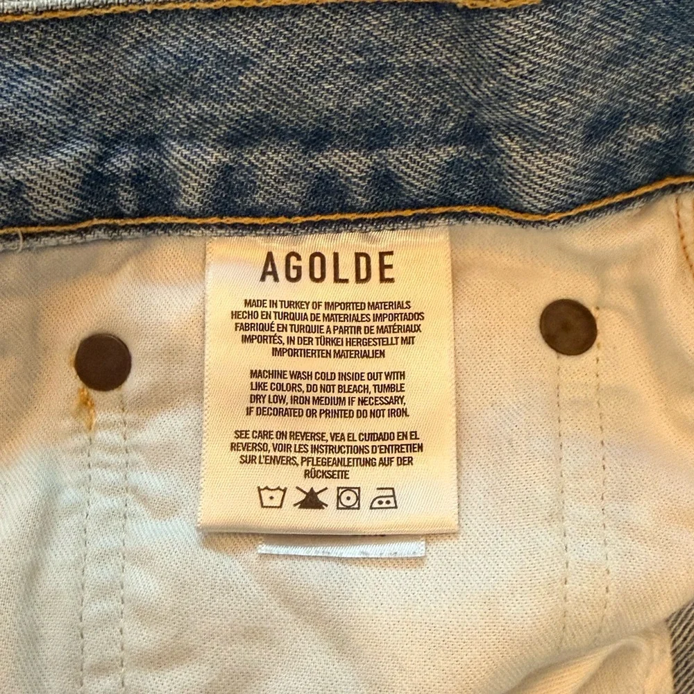 Agolde Parker Long Short in Swapmeet. Size 29; 4 1/2” inseam. - Picture 7 of 9